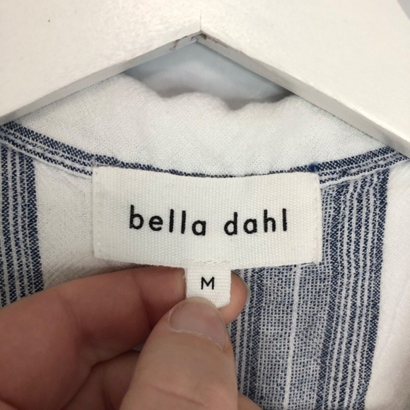 Bella Dahl Striped Sleeveless Romper Size Medium - Picture 4 of 16